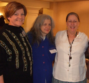 Carol Kirk, Judy Harrow and Holli Emore at Between the Worlds in 2007