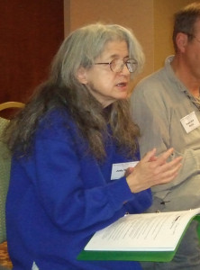 Judy teaching at Between the Worlds 2007